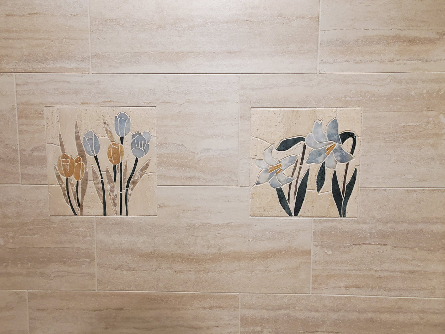 Tulip Blossoms - Mosaic For Sale