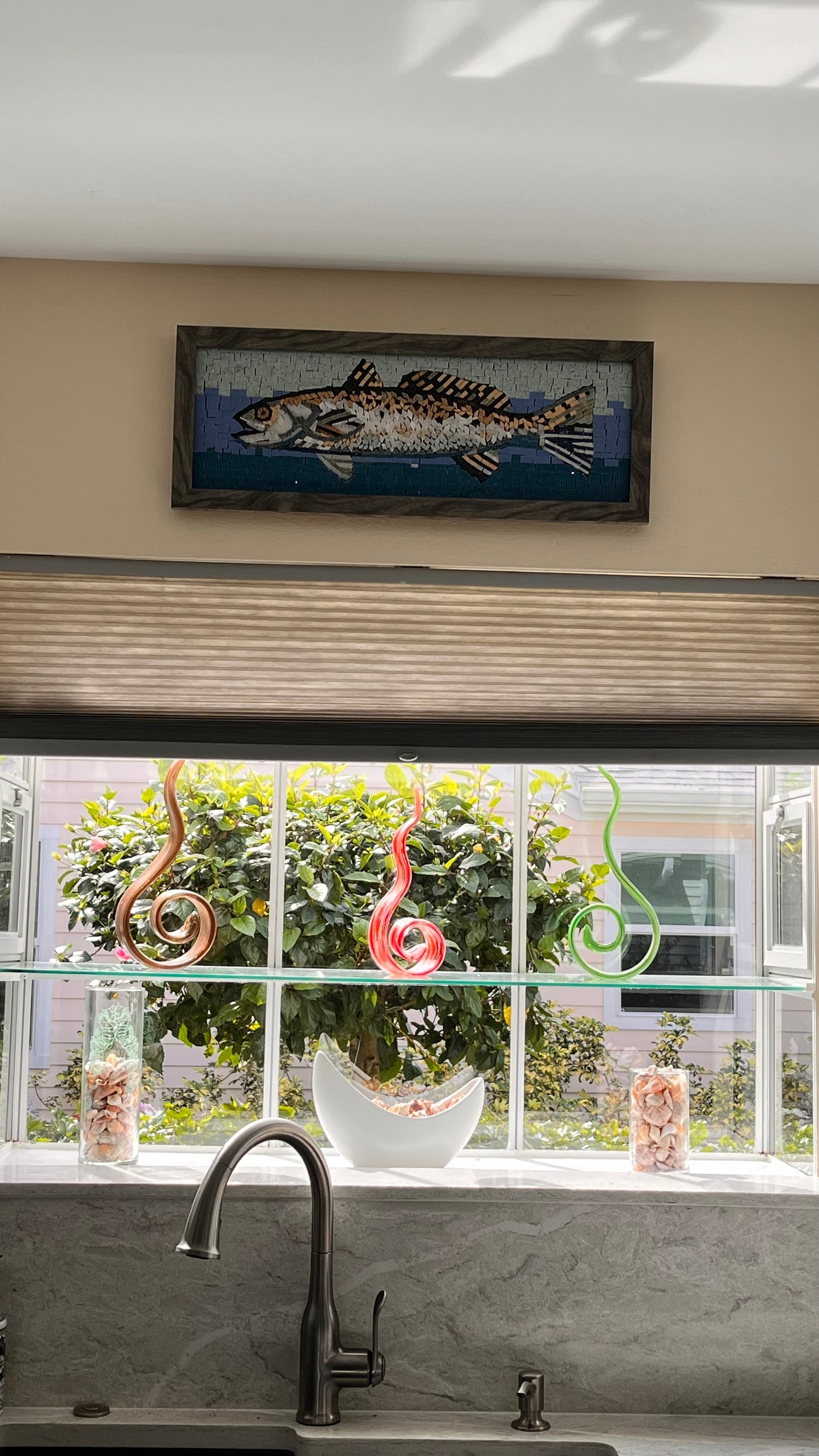 Mosaic Art - Mullet Fish