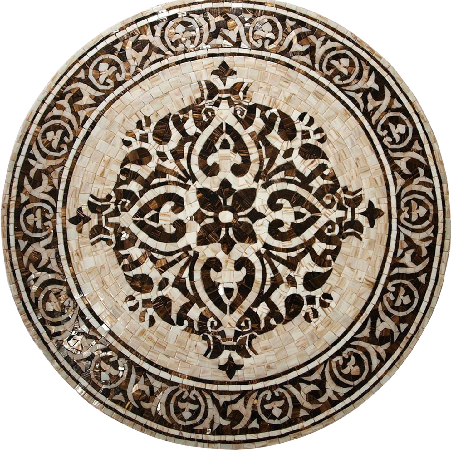 Bold Mosaic Medallion
