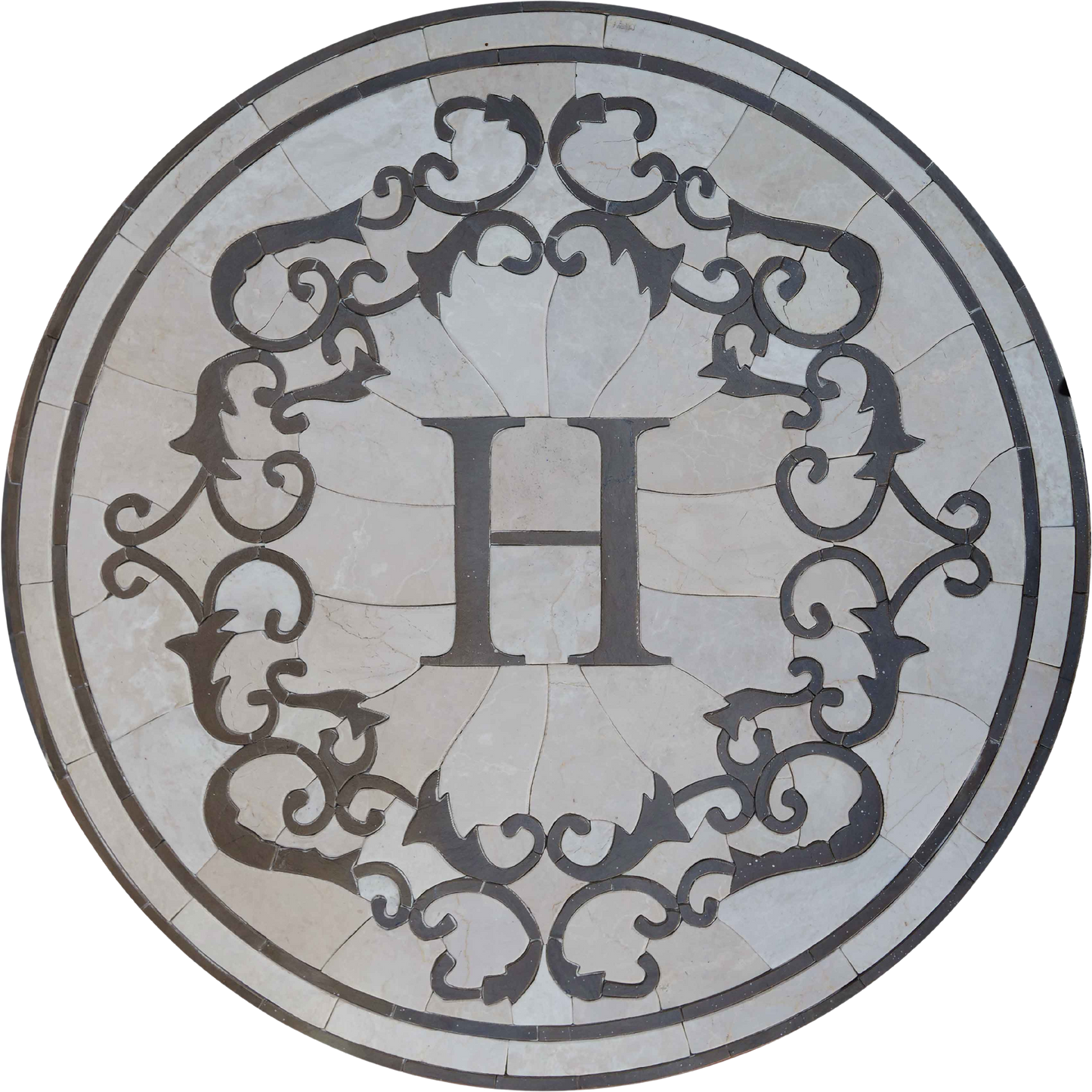 Mosaic Monogram - H