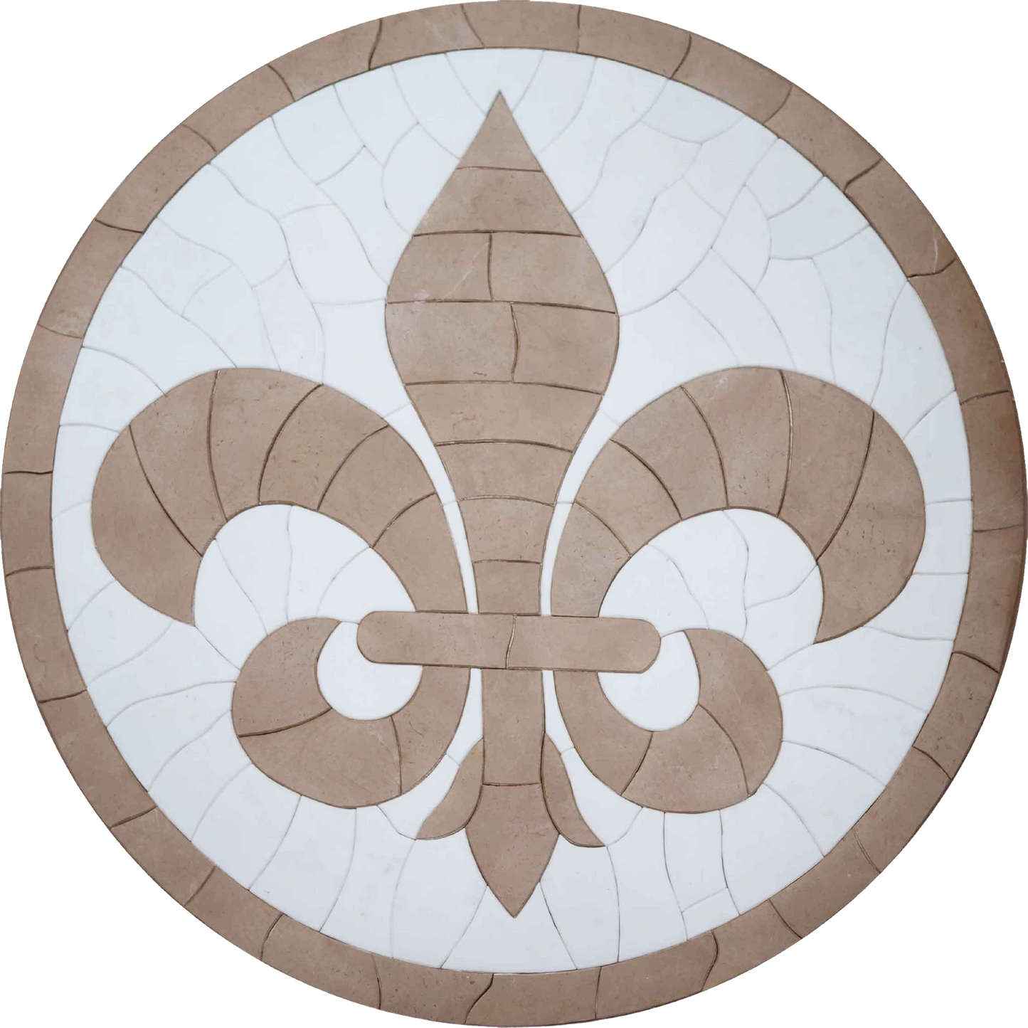 Mosaic Artwork - Fleur De Lis