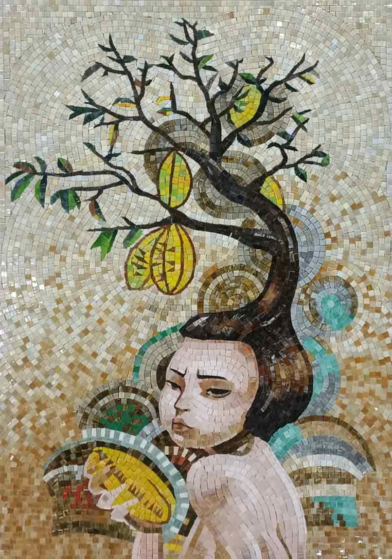 Fantasy Glass Mosaic Design