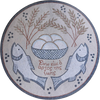 Mosaic Medallion - Religious Symbols
