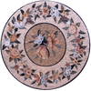 Mosaic Tile Art - Floral Medallion