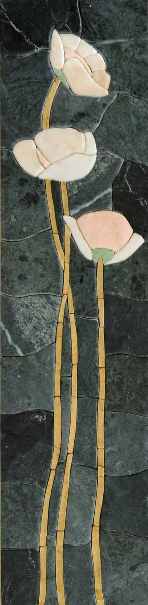 Mosaic Wall Art - Soft Bloom