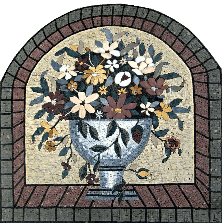The Arc Floral Mosaic Design