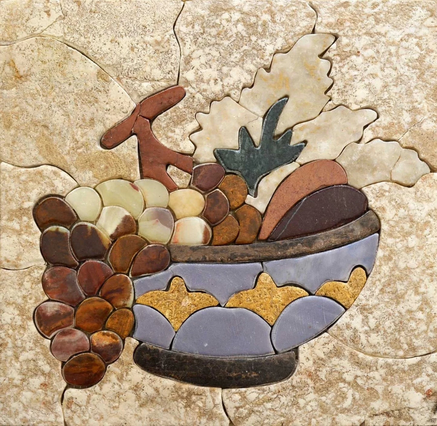 Mosaic Patterns- Contrastare Blu