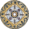 Floral Mosaic Medallion - Huda