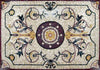 Rectangular Flower Mosaic - Varina