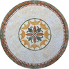 Round Flower Mosaic - Fabiola