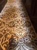 Geometric Marble Mosaic Rug Floor Inlay