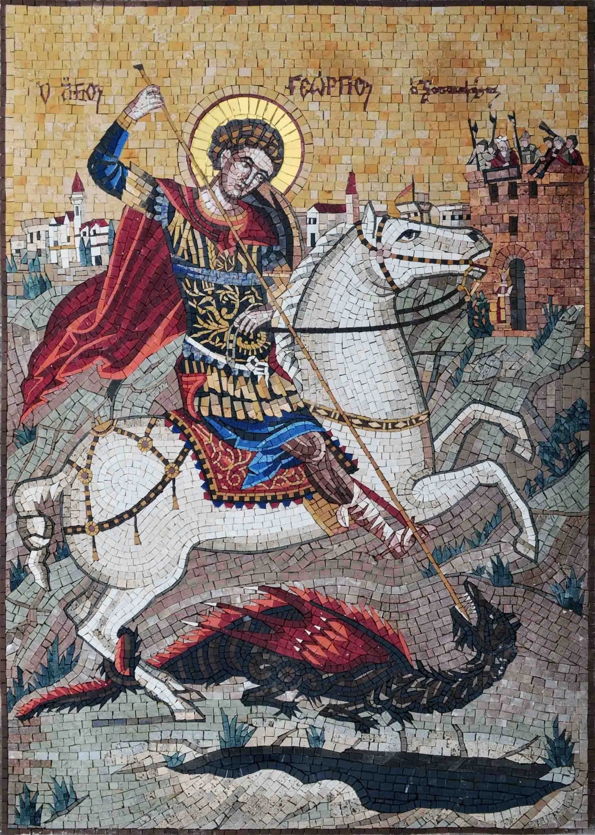 Mosaico de San Jorge | Arte Religioso | Mozaico