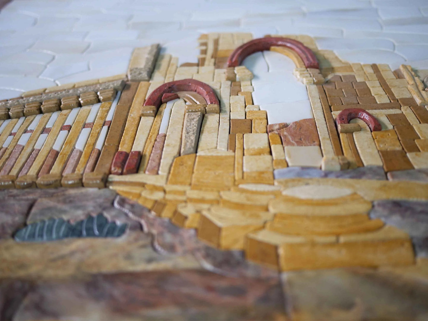 Ancient Mosaic - Temple Ruins