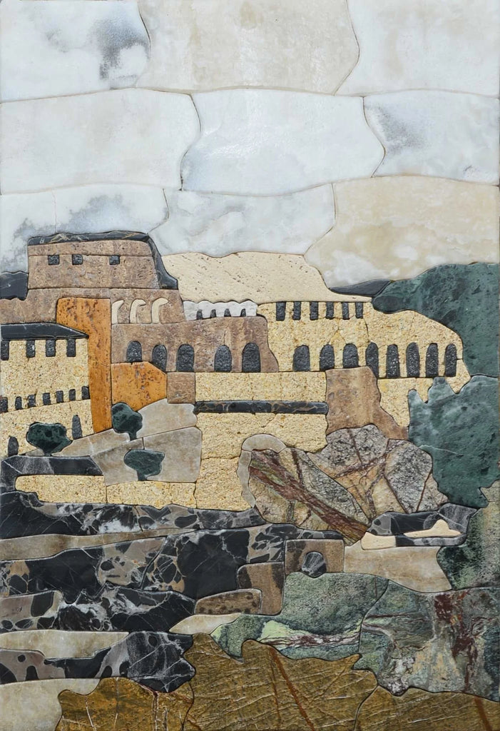 Coliseum Pietra Dura Mosaic
