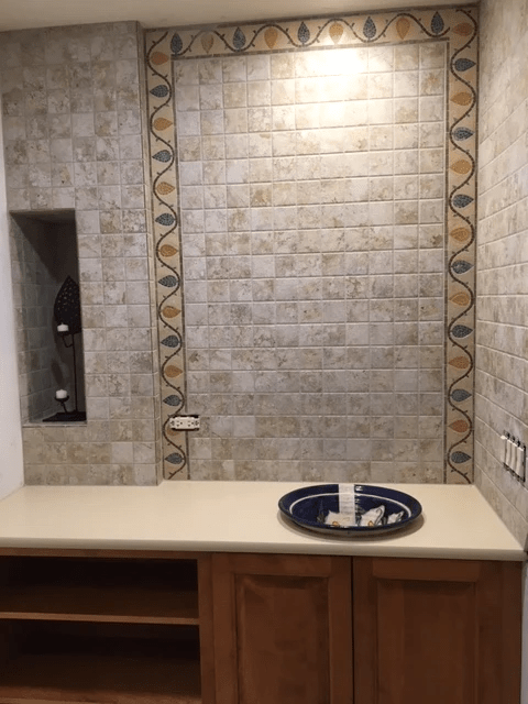 Dark Vines - Mosaic Artwork Border