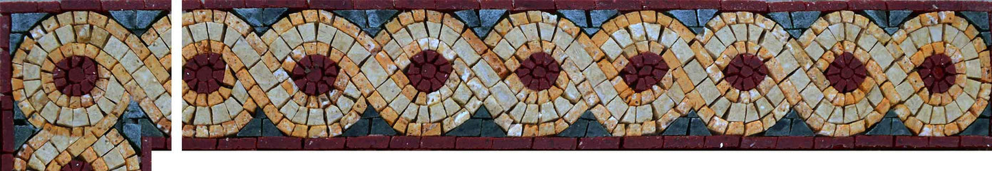 The Rope III - Geometric Mosaic Corner