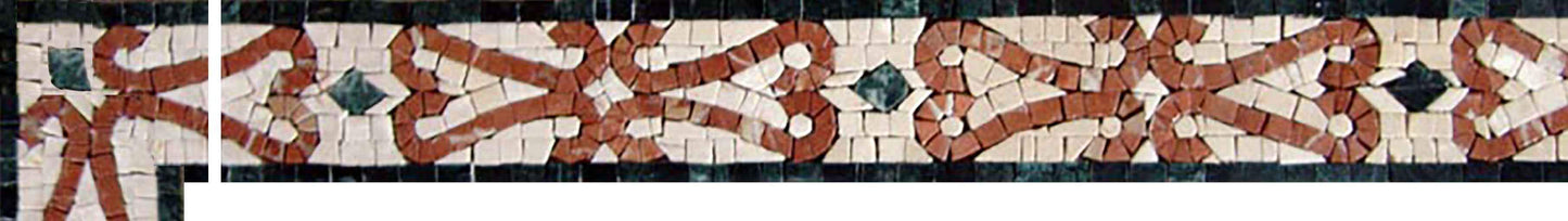 Curly Cues Corner Mosaic Tile Art