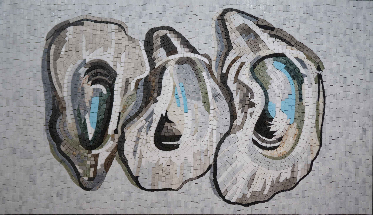 Seashells by the Sea - Mosaic Art