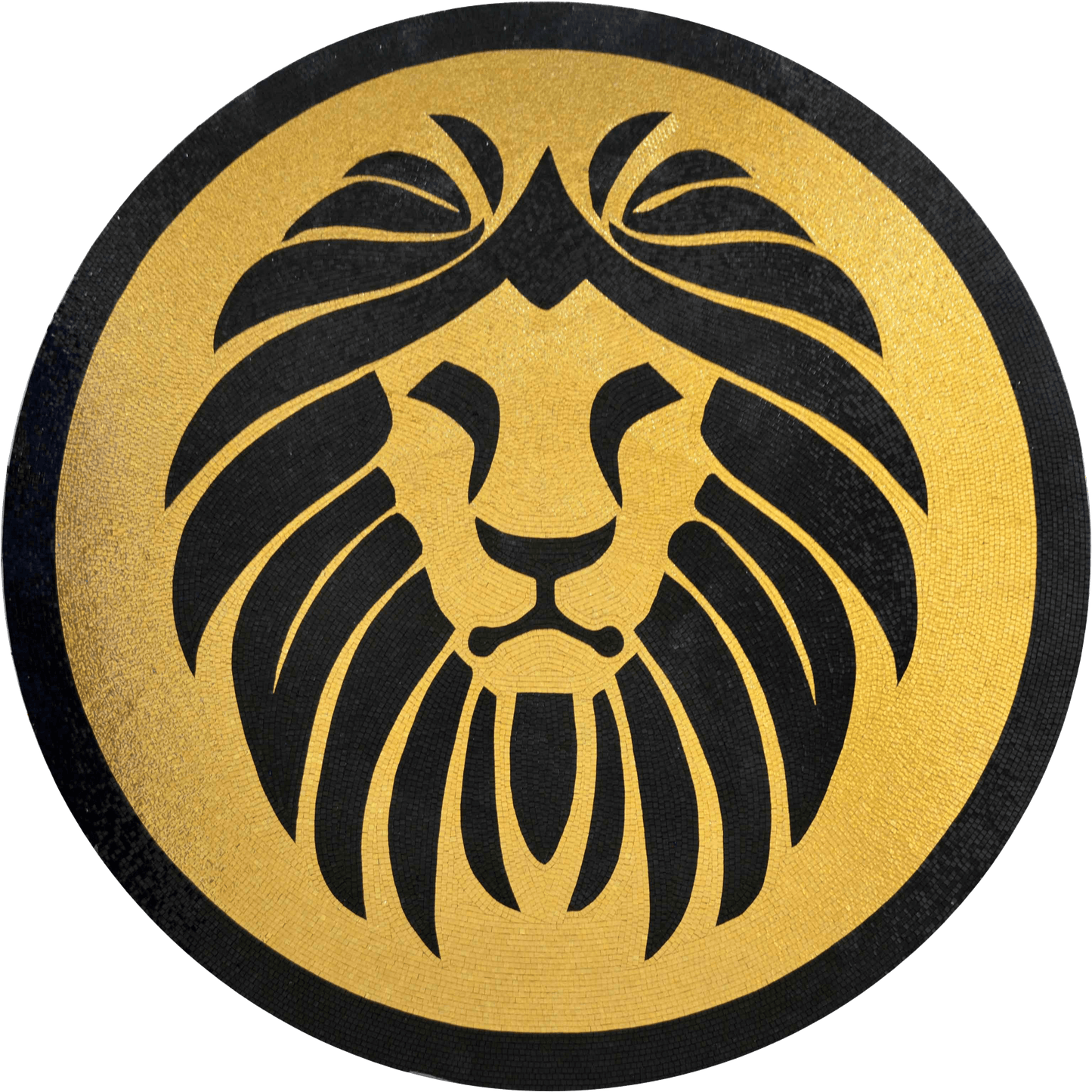 Mosaic Designs - Lion Head Mozaico