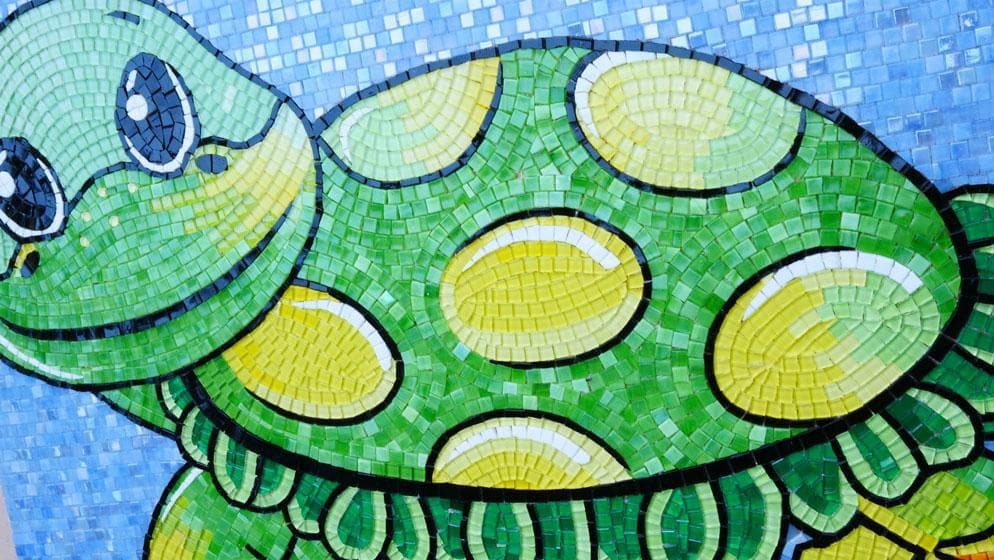 Franklin the Turtle - Comic Mosaic