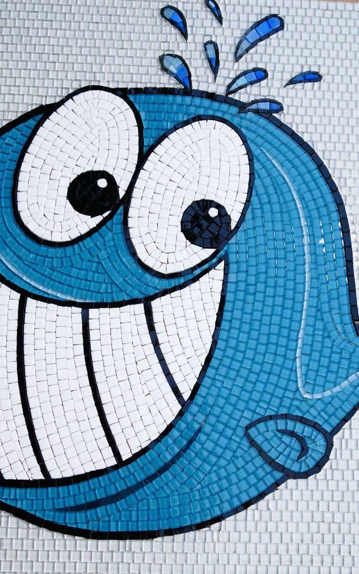 Puffer Fish - Comic Mosaic