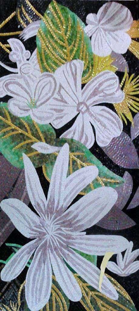 Mosaic Designs - Glass Flowers Mozaico
