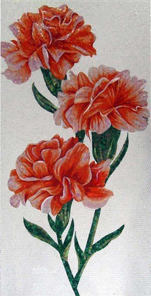 Mosaic Tile Art - Three Amarys Mozaico