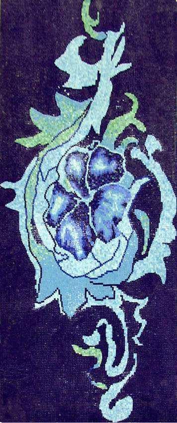 Mosaic Tile Patterns - Flowery Abstract Mozaico