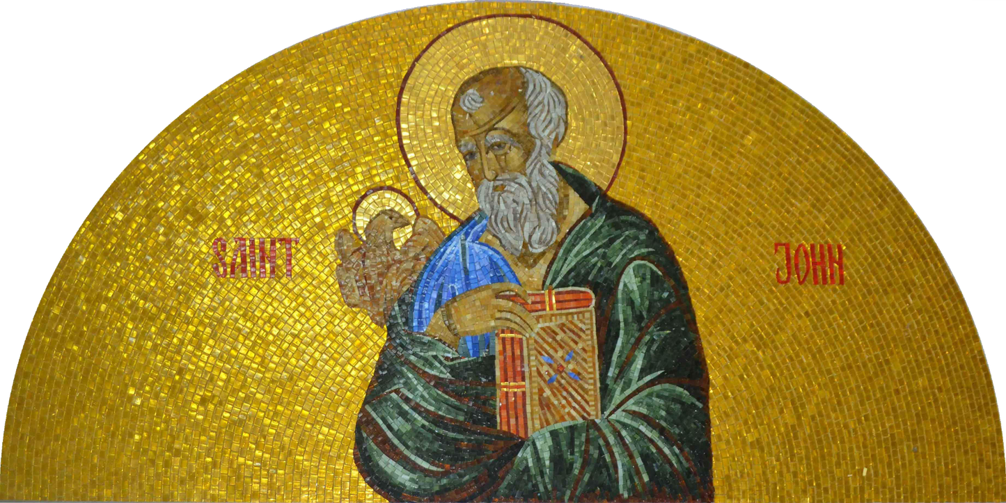 Saint John - Glass Mosaic