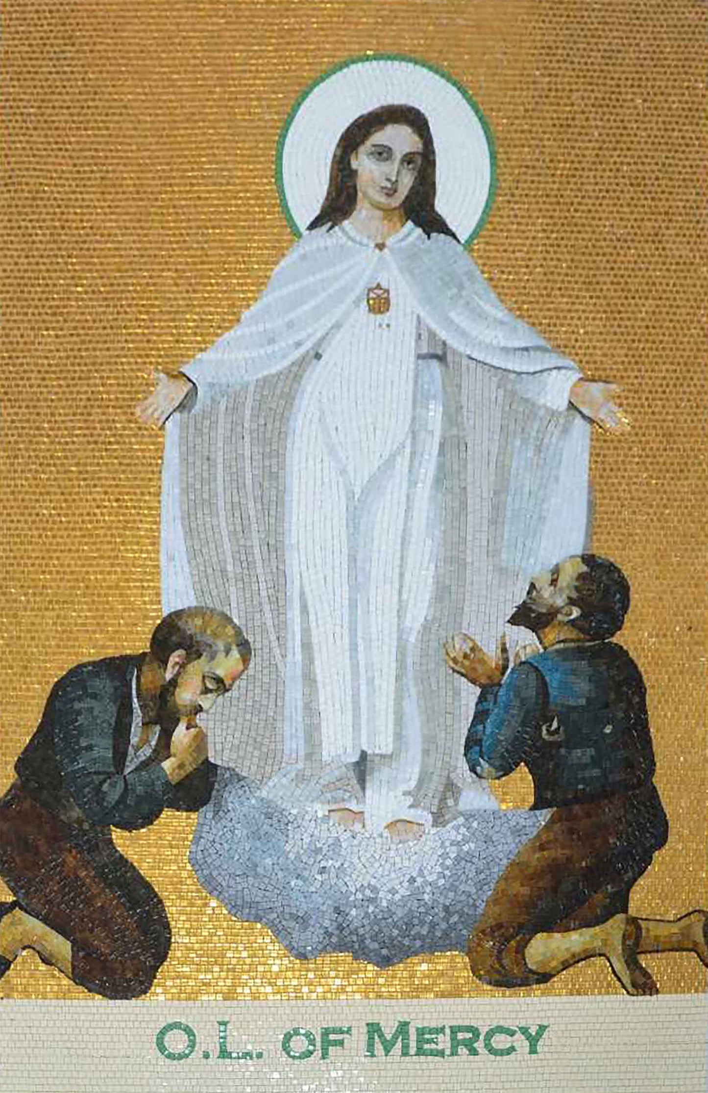 Mosaic Artwork - O.L of Good Mercy