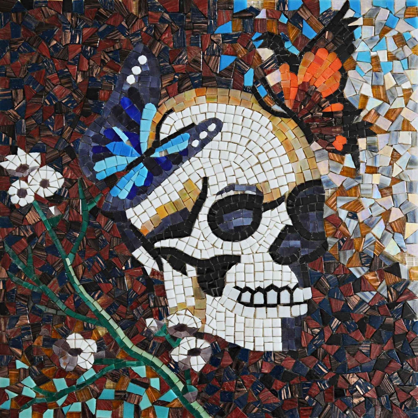 Calavera - Mosaic Wall Art