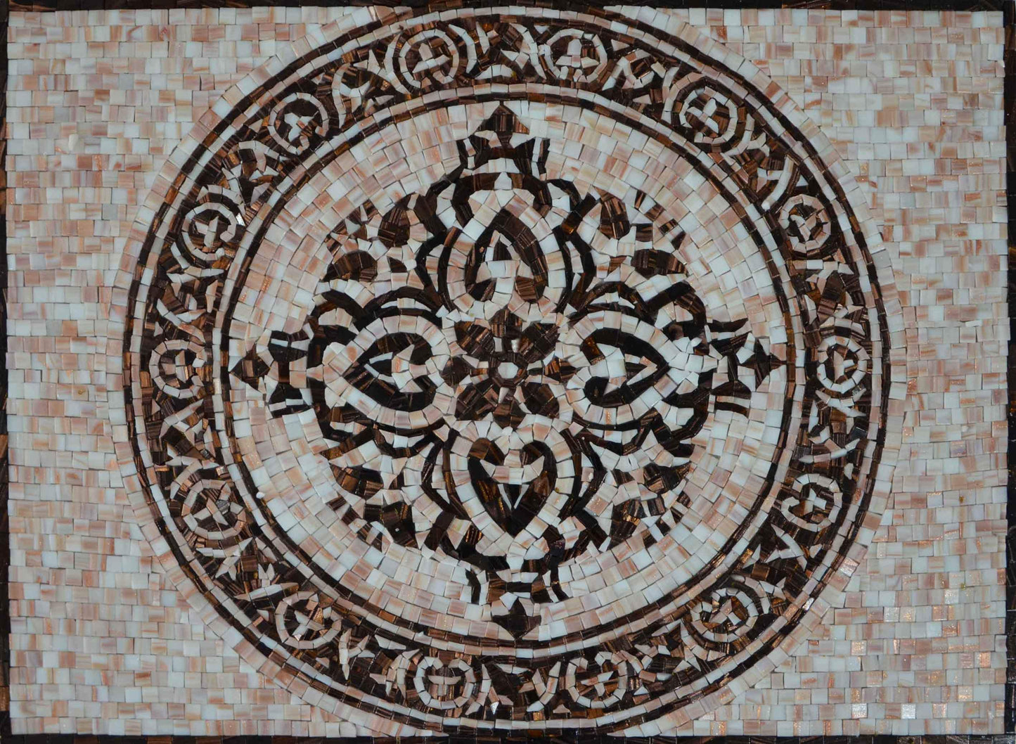 Mosaic Artwork - Royal Flower