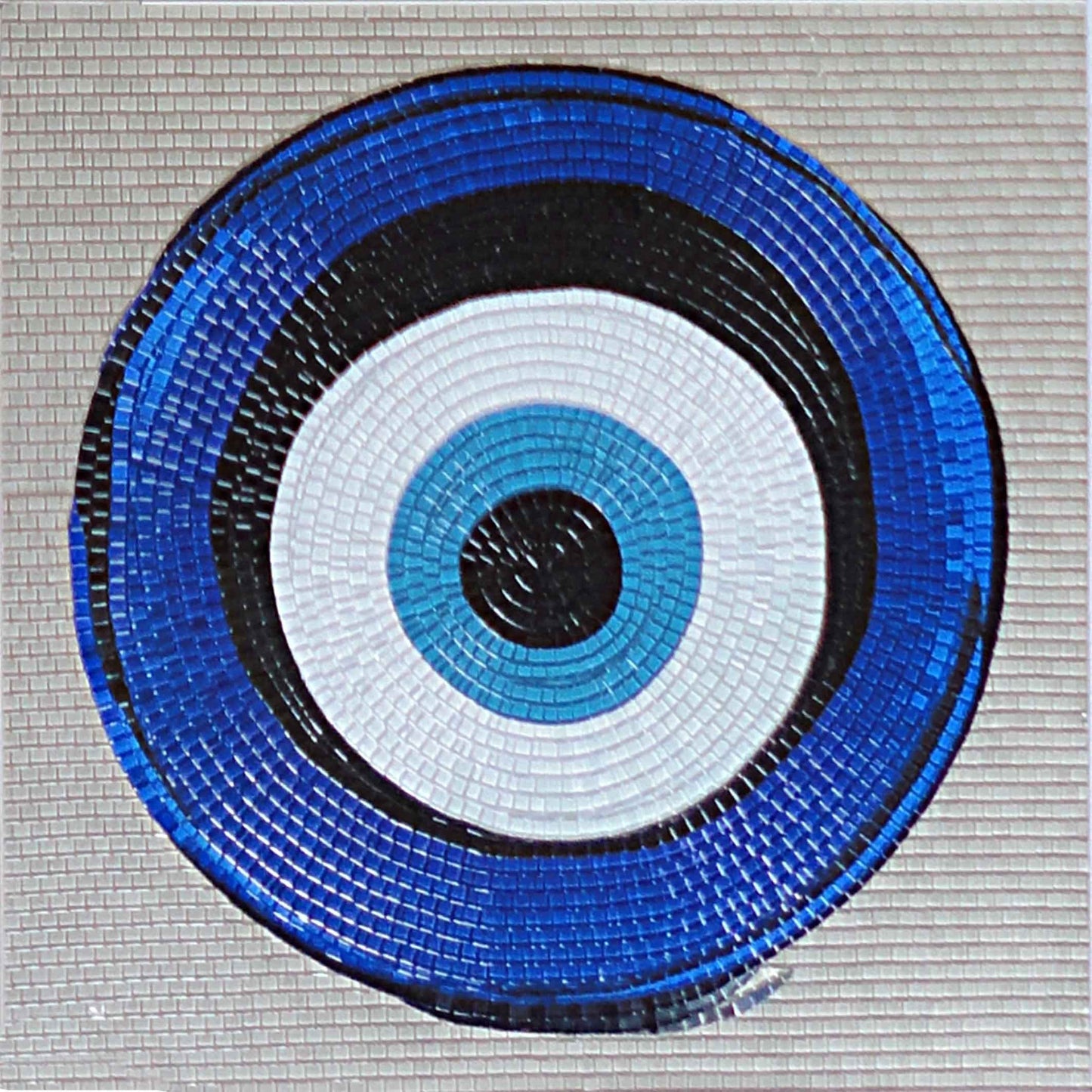 Evil Eye Glass Mosaic Artwork Mozaico