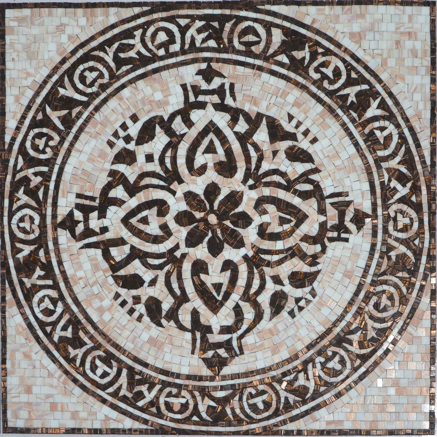 Bold Mosaic Medallion