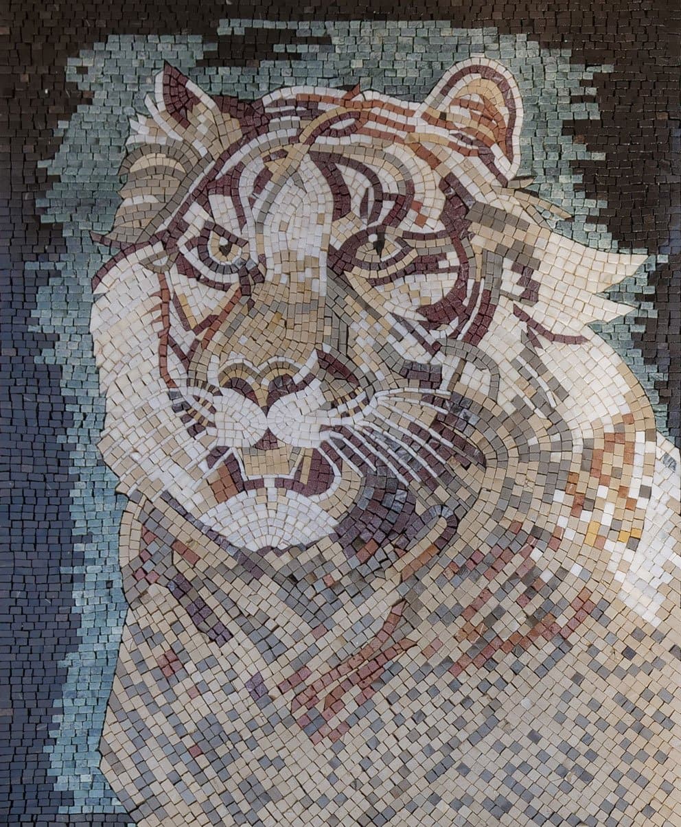 Mosaic Art For Sale- Mighty Tiger