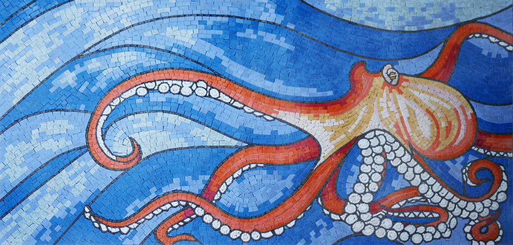 The Pacific Octopus Mosaic Art