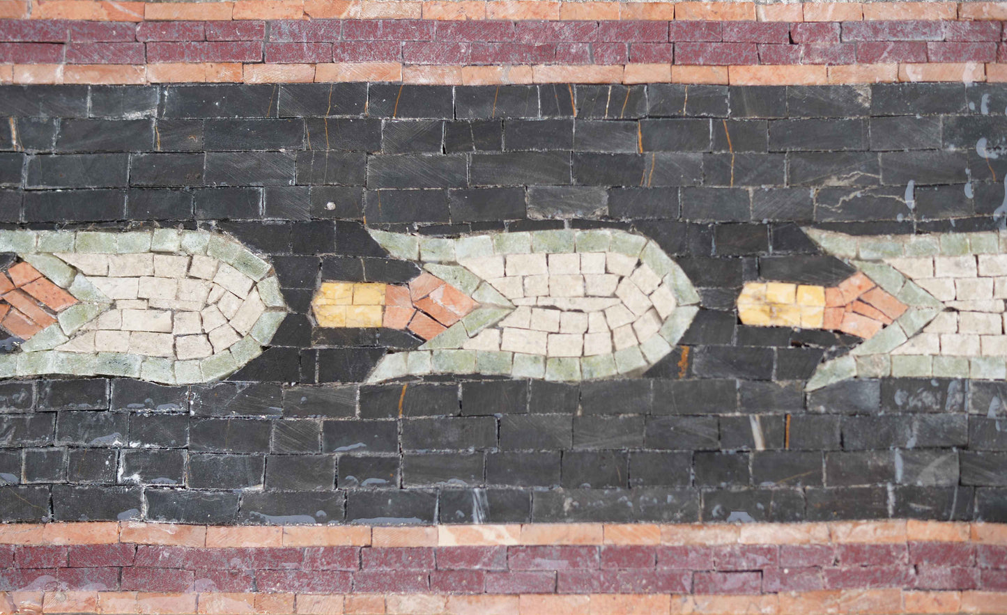 Tulips Floral Mosaic Border