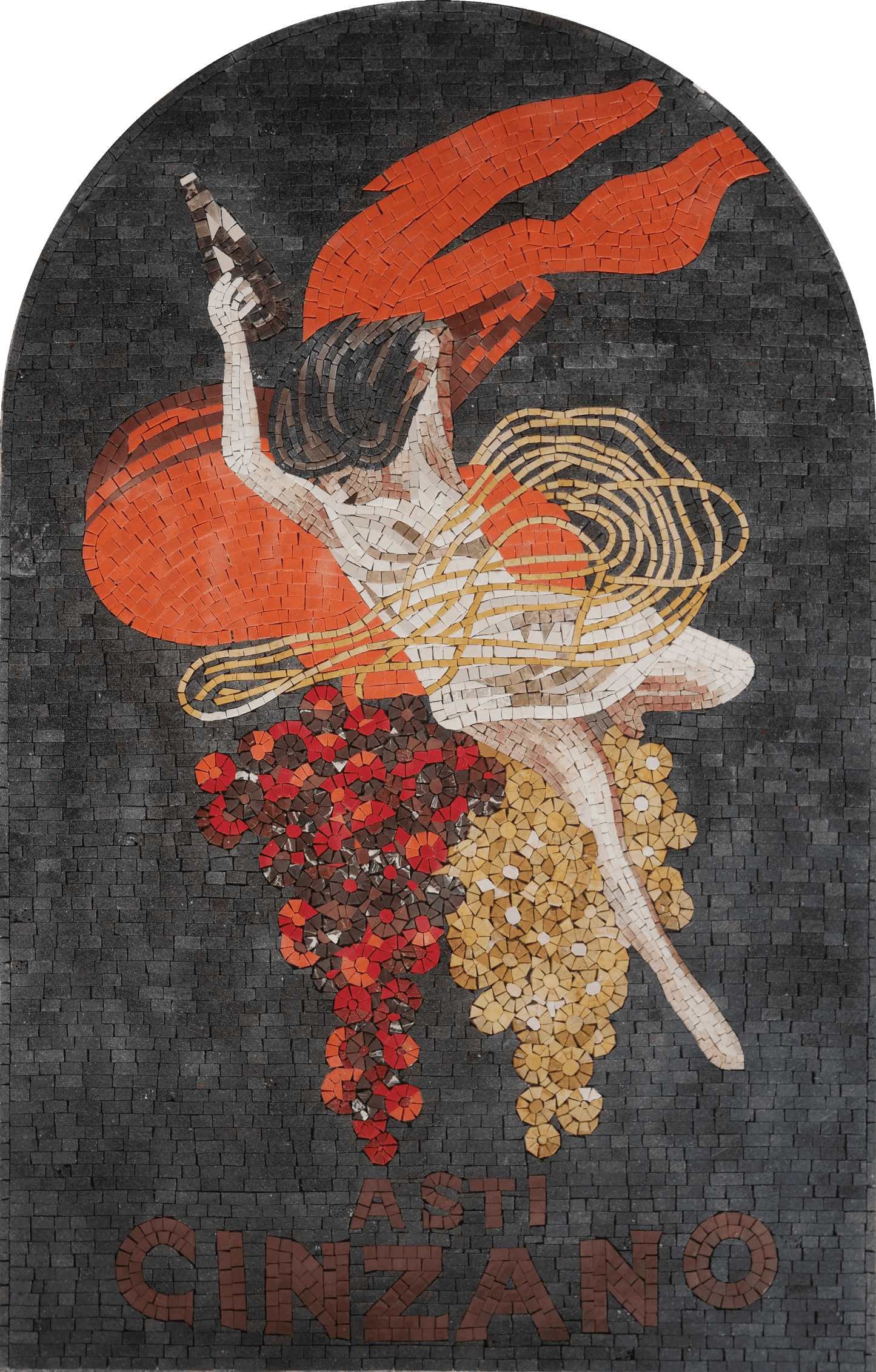 Asti Cinzano Mosaic Art Piece