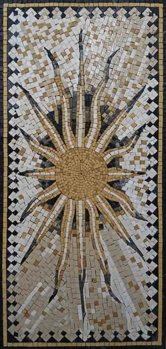Saule - Sun Mosaic Art