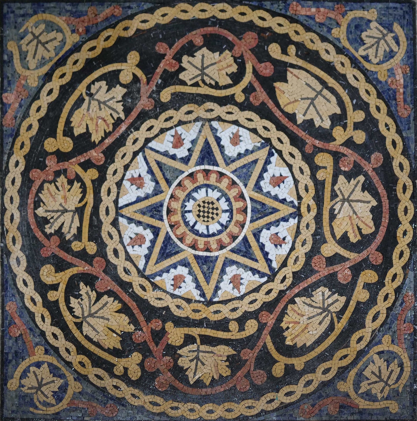 Botanical Roman Mosaic - Shana