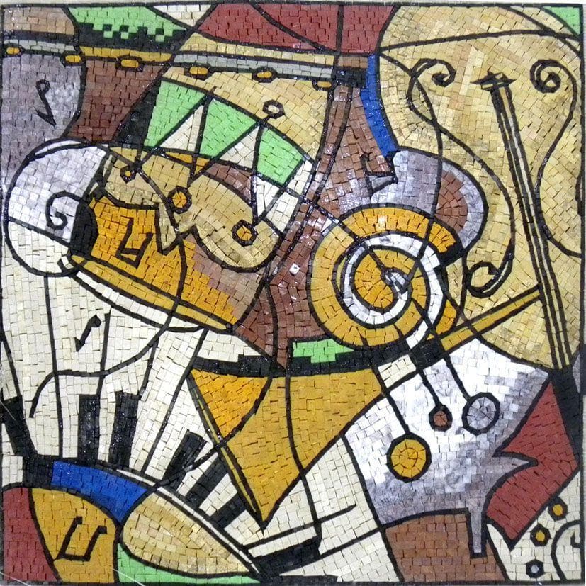 Musical Soiree - Modern Mosaic Art