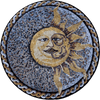 Soleil - Moon & Sun Mosaic Art