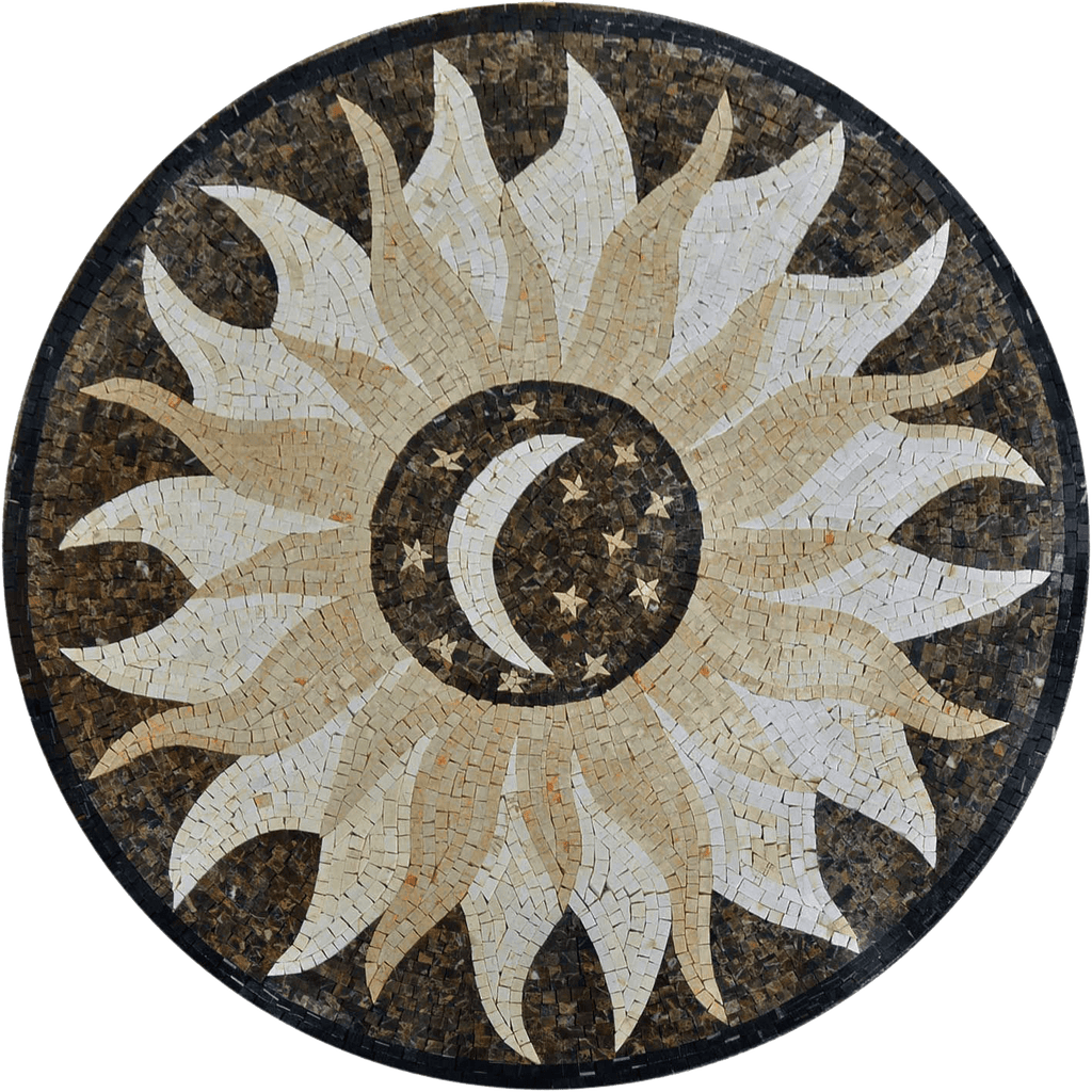 Terra Celia - Moon & Sun Mosaic