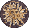 Surya - Sun Mosaic Medallion