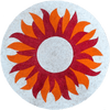 Blazing Sabella - Sun Mosaic Art