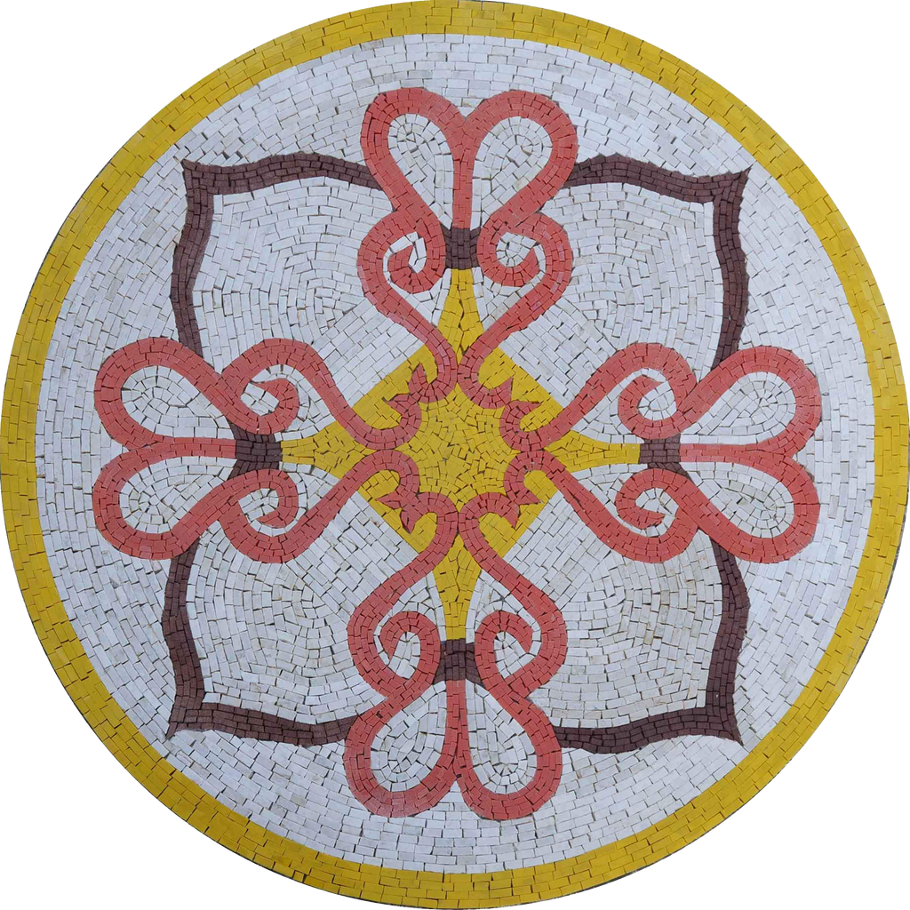 Persian Floral Medallion - Panni Mosaic II