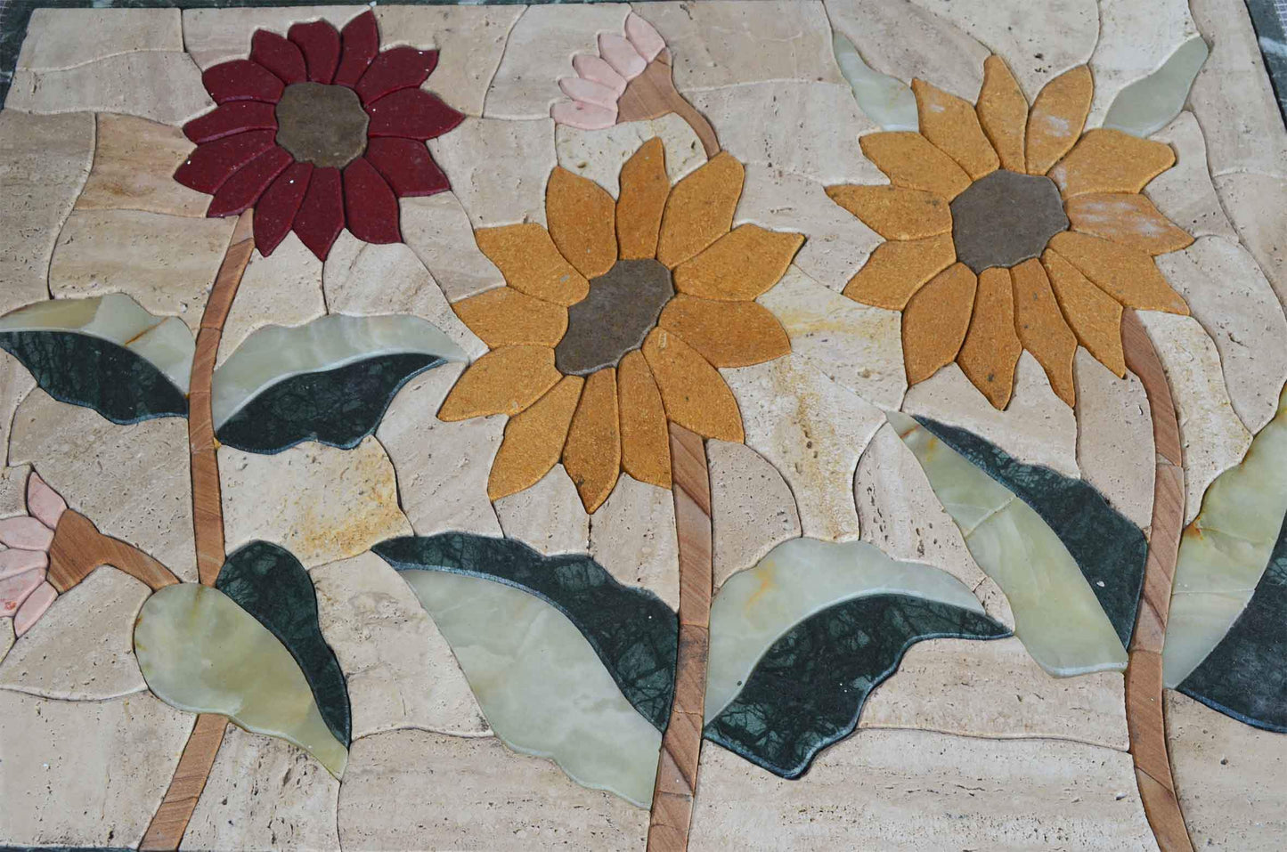 Stone Art Mosaic - Flora