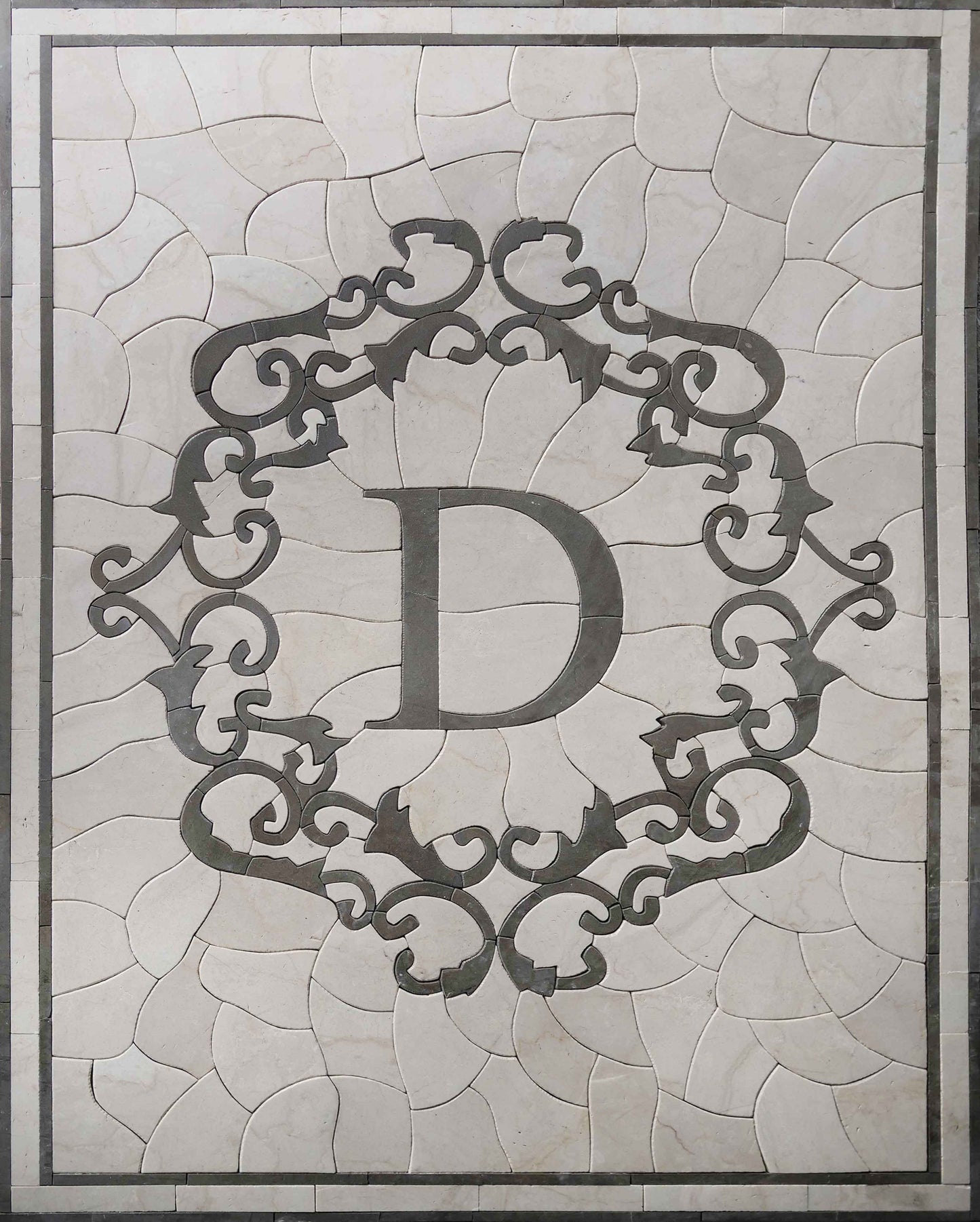 Mosaic Monogram - D
