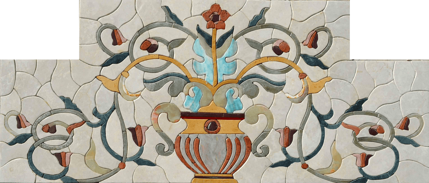 Mosaic Designs - The Petunia Flowers