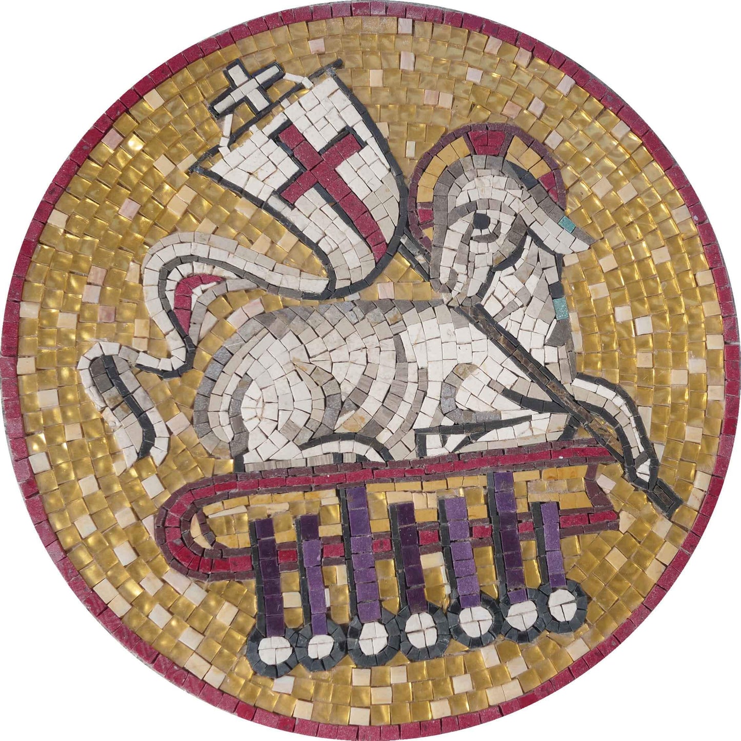 Lamb of God - Mosaic Art